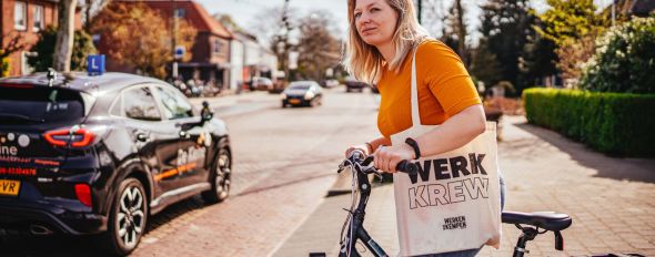Lieke Sengers op Fiets naar je Werk