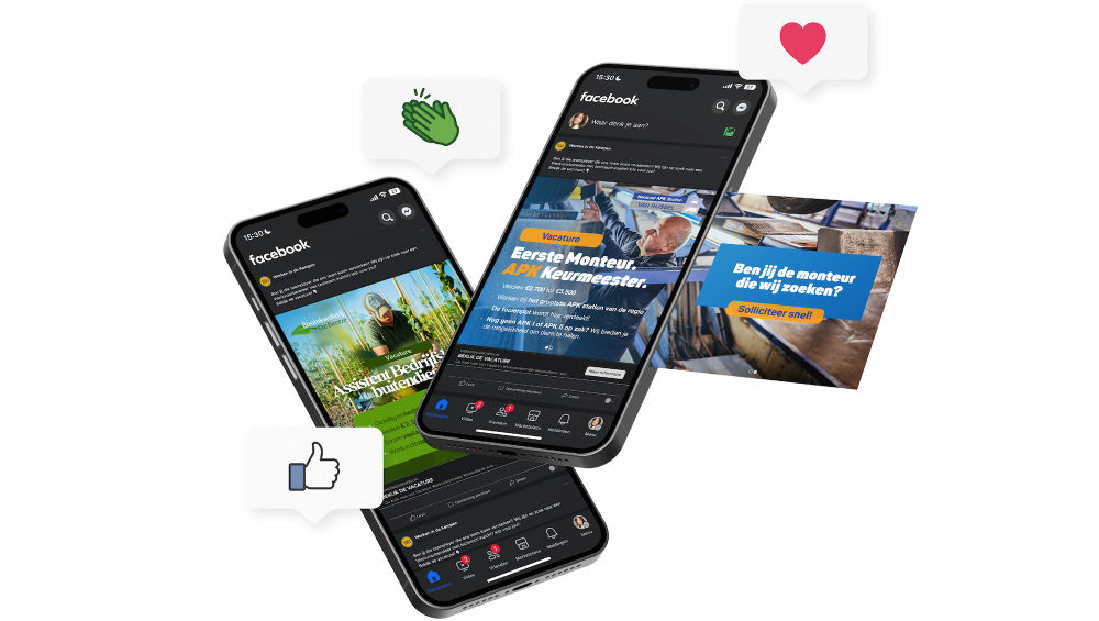 Recruitment werving en selectie social media campagne