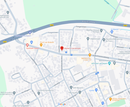 Werken in de Kempen Locatie