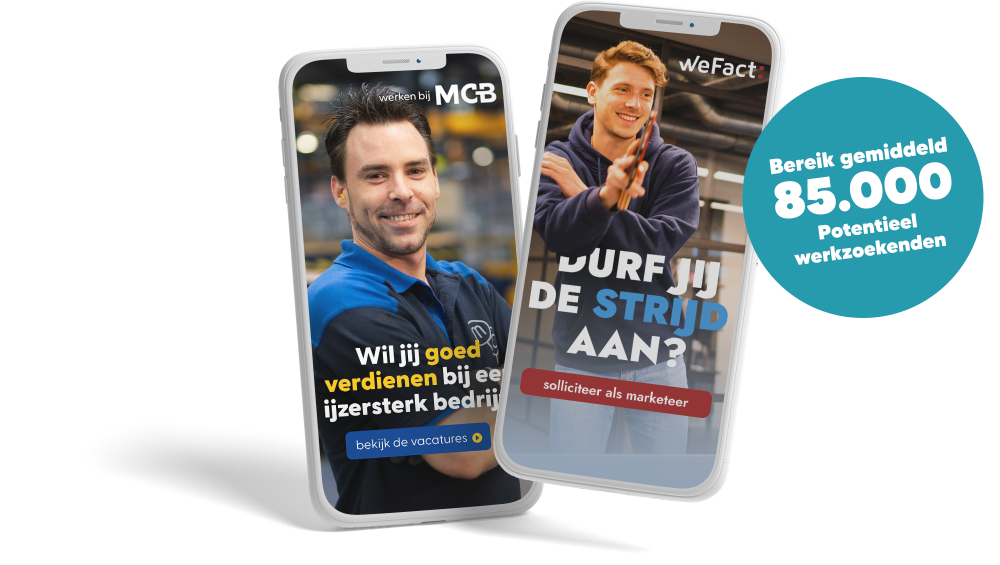 Social media campagnes voor werving