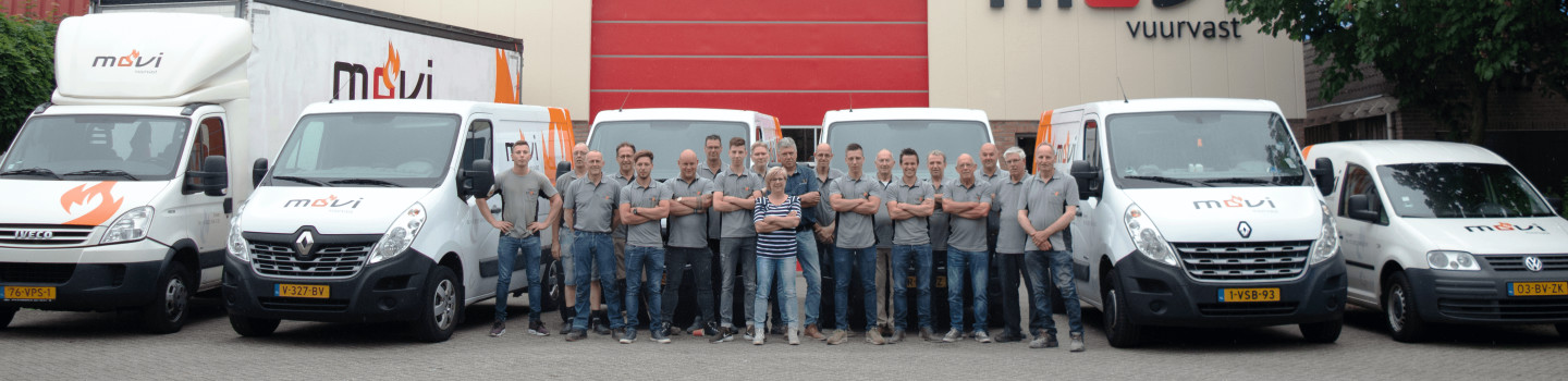 Vuurvast installatie monteur