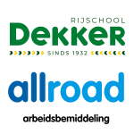 Allroad en Rijschool Dekker logo