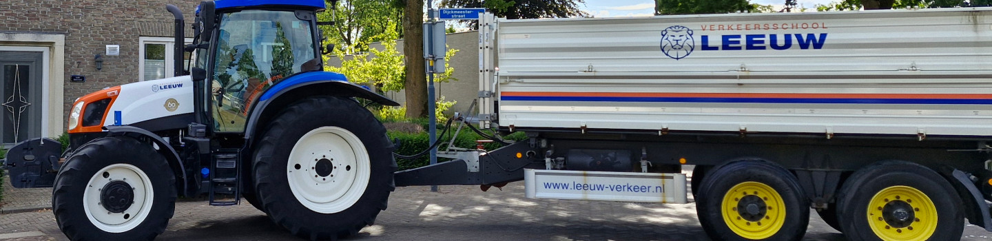 Tractor instructeur (rijbewijs T)