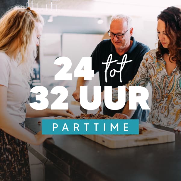 24 tot 32 uur werken